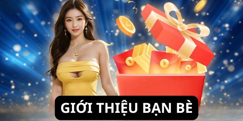 Người chơi chỉ cần gửi mã giới thiệu bạn bè tham gia là đã nhận được ưu đãi